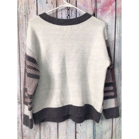 EVRI Crewneck Sweater Multi Color Size 0X ~ Nice! 👍 - Picture 4 of 13